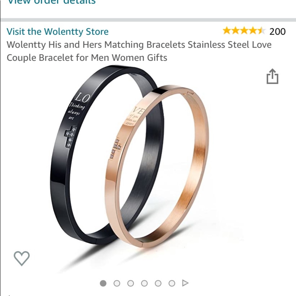 His and Her Love Bracelets